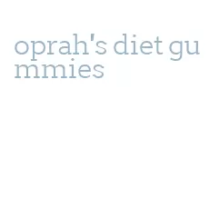 oprah's diet gummies