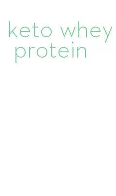 keto whey protein
