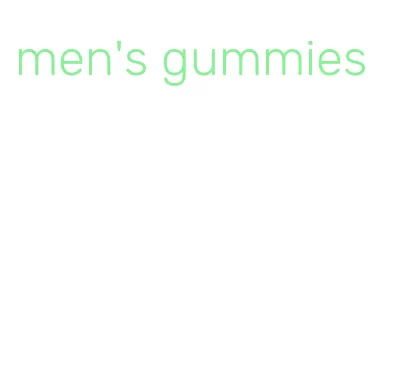 men's gummies