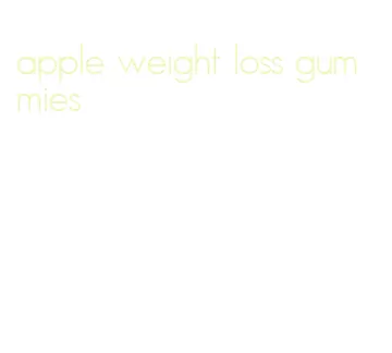apple weight loss gummies