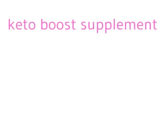 keto boost supplement