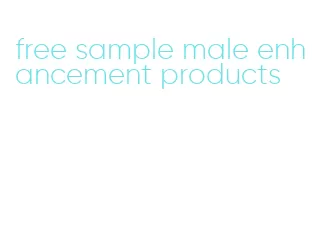 free sample male enhancement products