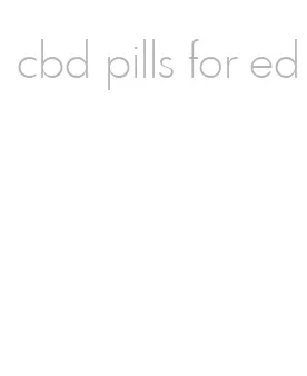 cbd pills for ed