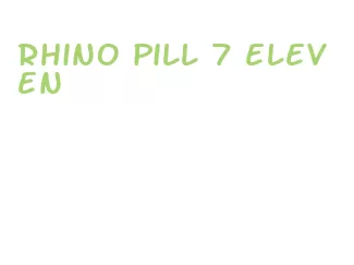 rhino pill 7 eleven