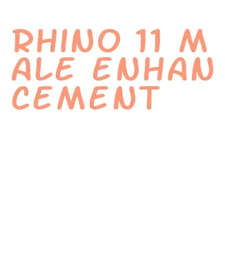 rhino 11 male enhancement