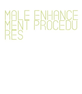 male enhancement procedures