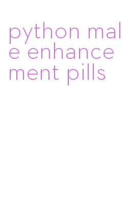 python male enhancement pills