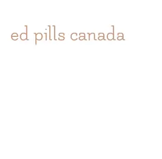 ed pills canada