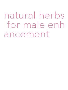 natural herbs for male enhancement