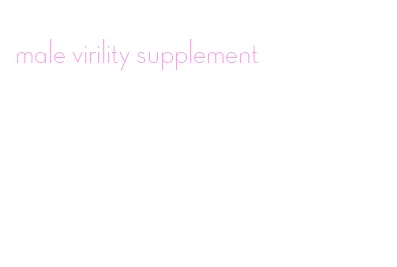 male virility supplement