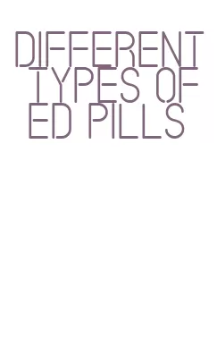 different types of ed pills