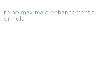 rhino max male enhancement formula