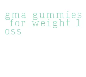 gma gummies for weight loss