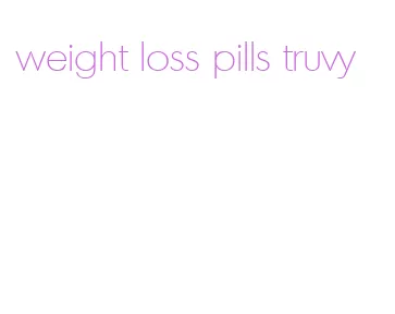 weight loss pills truvy