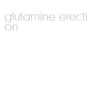 glutamine erection