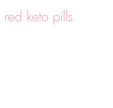 red keto pills