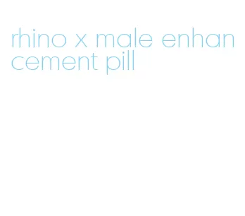 rhino x male enhancement pill