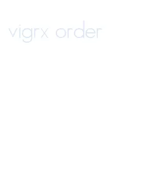 vigrx order