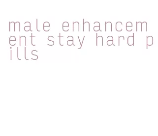 male enhancement stay hard pills