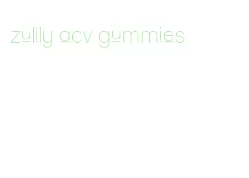 zulily acv gummies