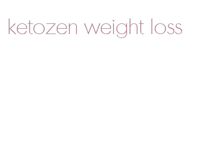 ketozen weight loss