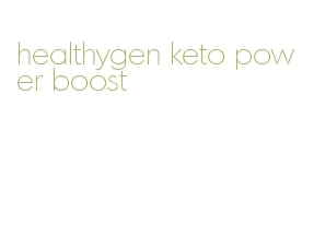 healthygen keto power boost