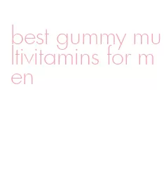 best gummy multivitamins for men