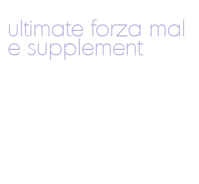 ultimate forza male supplement