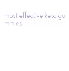 most effective keto gummies