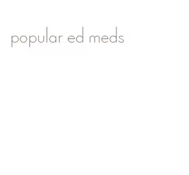 popular ed meds