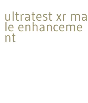 ultratest xr male enhancement