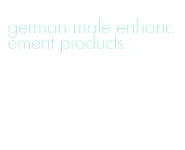 german male enhancement products