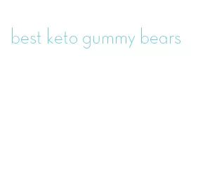 best keto gummy bears