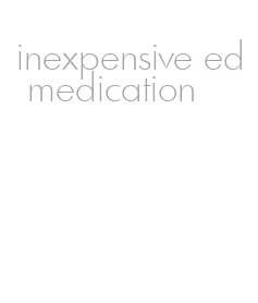 inexpensive ed medication