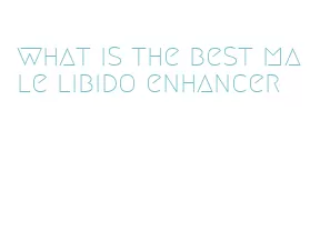 what is the best male libido enhancer