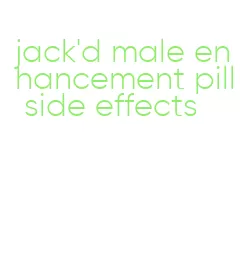 jack'd male enhancement pill side effects