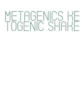 metagenics ketogenic shake