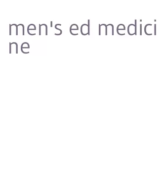 men's ed medicine