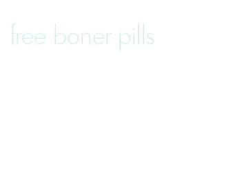 free boner pills