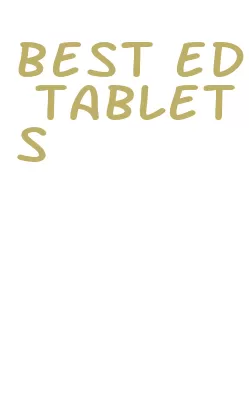 best ed tablets