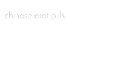 chinese diet pills
