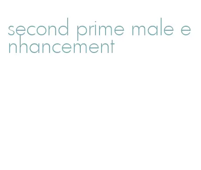 second prime male enhancement