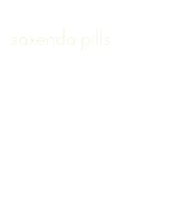 saxenda pills