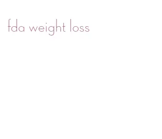 fda weight loss