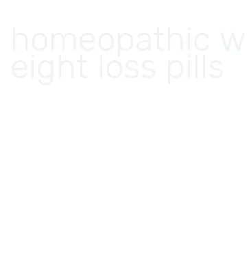 homeopathic weight loss pills