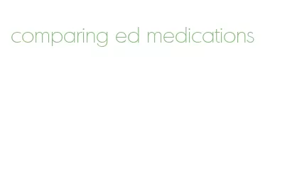 comparing ed medications