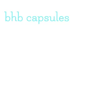 bhb capsules