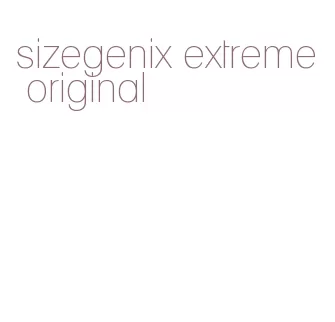 sizegenix extreme original