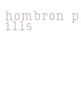 hombron pills