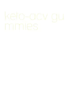 keto-acv gummies